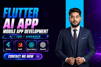 do flutter developer, ai app developer, mobile app development, ios and android