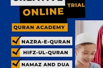teach quran with tajweed to kids and adults