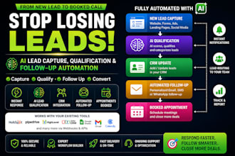 build ai lead capture, qualification and follow up automation