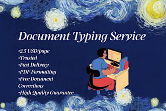write custom song lyrics or provide document typing services