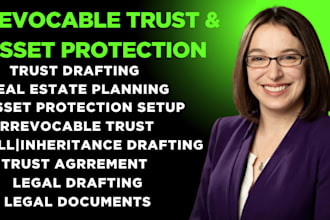 do trust document preparation irrevocable family trust agreement estate planning