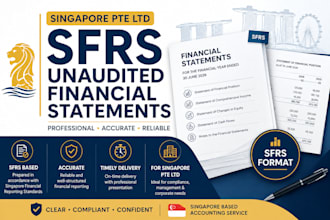 prepare singapore sfrs unaudited financial statements for your pte ltd