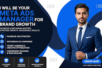 be yours meta ads expert and facebook ads manager