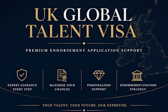 build your complete UK global talent visa endorsement package