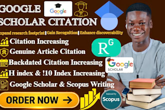 increase google scholar citation, backdated citation on research articles