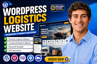 build logistics website, freight, trucking, dispatch, moving company website