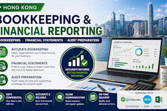 do hong kong bookkeeping financial statements and audit preparation