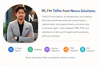 build an ai voice agent,ai receptionist for your business