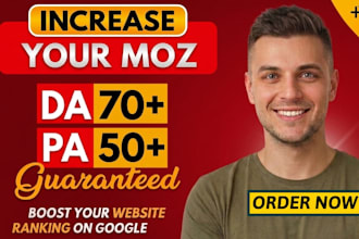 increase moz da, increase domain authority, increase da pa, increase da 60 plus