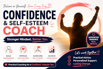 your confidence and self esteem coach for personal growth