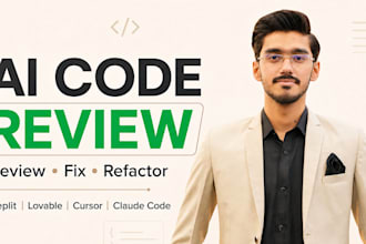 review fix and refactor ai generated code, vibe coding, replit, lovable, cursor