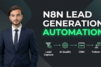 build n8n lead generation automation