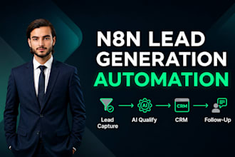 build n8n lead generation automation