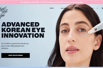design spa skincare website beauty website skincare cosmetics shopify store