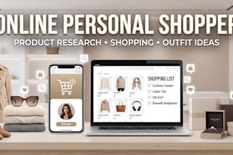 create your perfect online shopping experience as a personal shopper