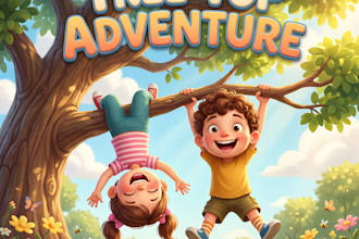do 3d and 2d children story book illustration