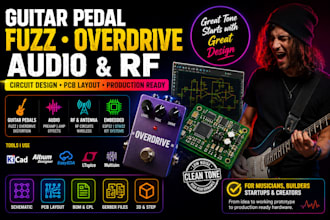 design guitar pedal fuzz overdrive audio electronic device rf antenna distortion