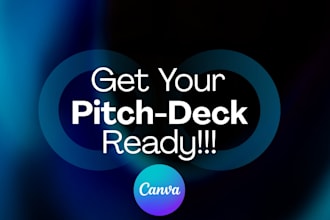 design your investor pitch deck ppt for startup funding