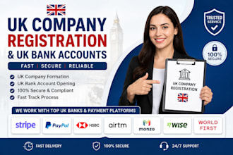 do uk bank registration and uk company registration