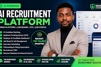 build an ai recruitment platform, hiring platform, job board, ats and job portal