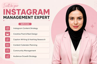 be your instagram and x manager and content creator