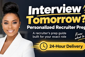 create a personalized interview prep guide for you