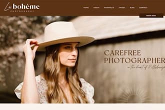 design wix fashion photographer website creative website studio website