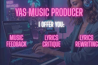 beta read your lyrics and give honest and constructive feedback