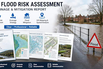 prepare UK flood risk assessment fra, drainage and mitigation report