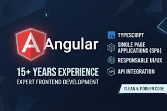 develop responsive web applications using angular
