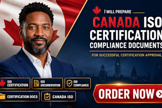 prepare canada iso certification documents for compliance and audit readiness