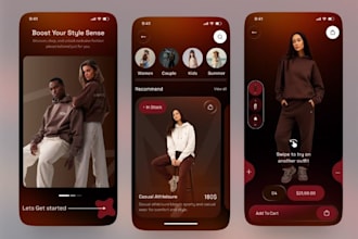 develop fashion ecommerce mobile app, clothing app, beauty, fashion brands