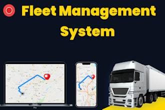 develop gps tracking app, fleet management system and logistics software