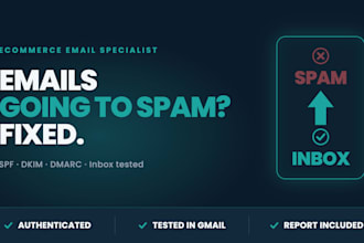 fix email deliverability and stop emails hitting spam
