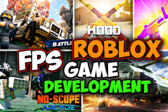 create a roblox game like roblox rivals, fps roblox game, roblox gun system, map