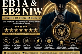 evaluate your eb1a eb1 and eb2 niw profile and  support evidence