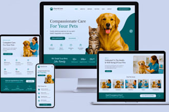 build squarespace veterinary website animal clinic hospital dog pet care website