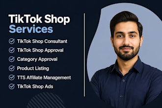 setup tiktok shop, listings, tiktok ads, affiliate marketing, consultant, mentor