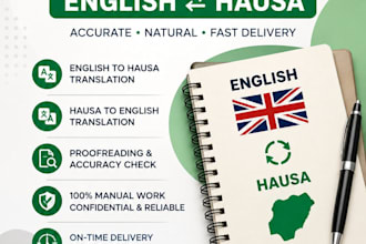translate english to hausa and hausa to english