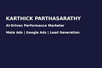 generate high quality leads using meta ads, google ads, and instagram reels ads
