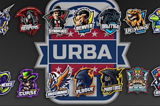 design a modern sporte mascot logo