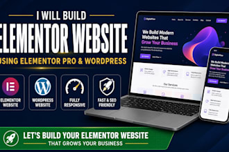 elementor pro, elementor website, elementor wordpress, wordpress website