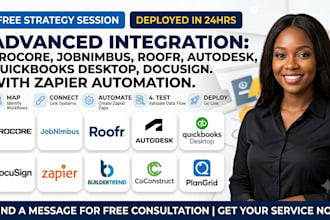 procore jobnimbus roofr autodesk quickbooks desktop docusign zapier integration