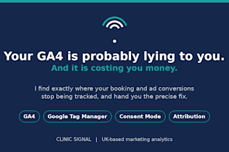 audit your ga4 and google tag manager to fix broken conversion tracking