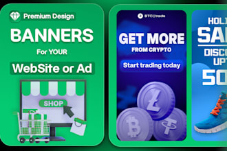 design professional web banners and banner ads