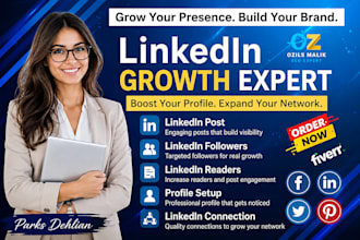 increase your linkedin connections or business page with targeted followers