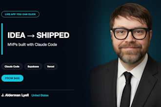 build and ship your saas mvp web app with claude code