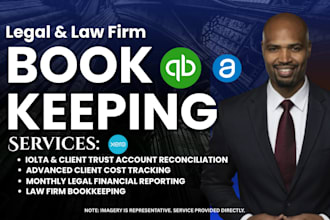 do legal bookkeeping and trust iolta accounting for law firms