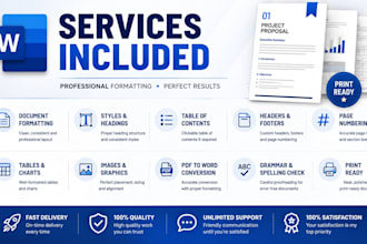 professionally format microsoft word documents