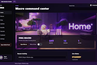 create roblox game macro, automation macro and gameplay automation tools